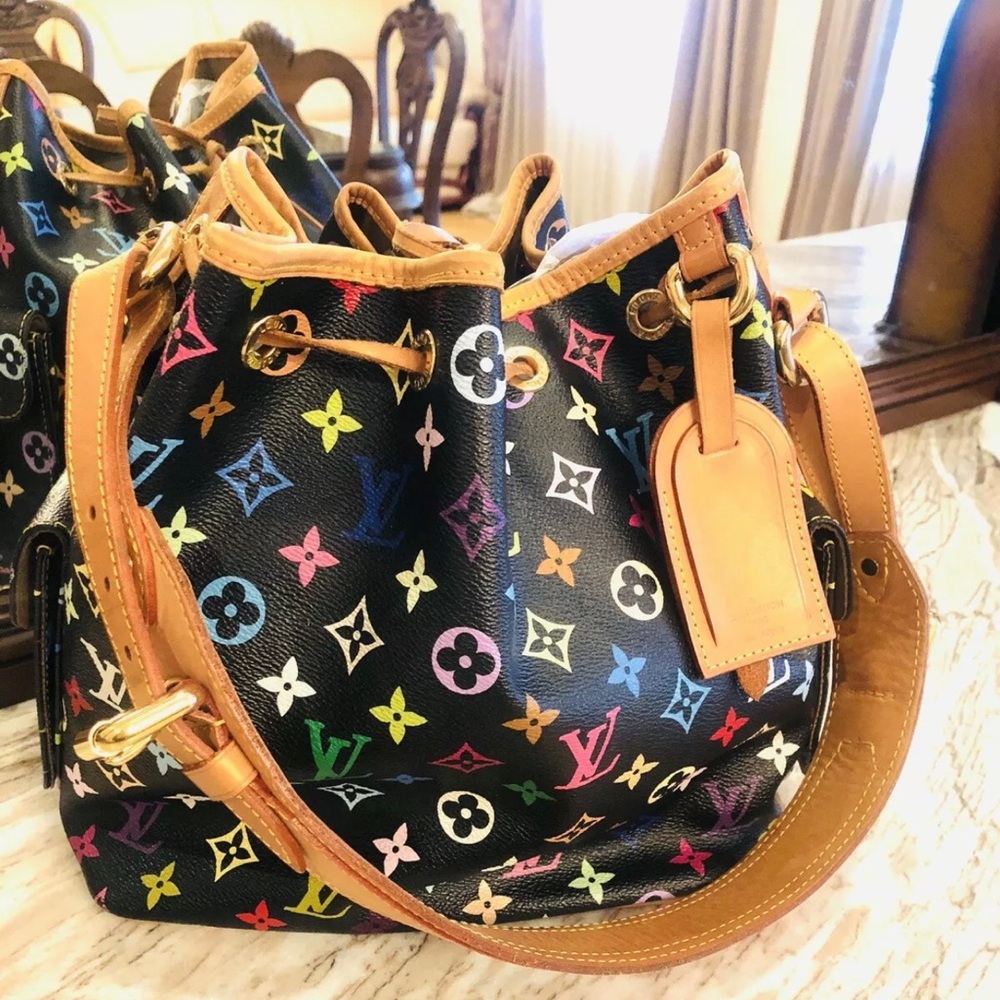 Louis Vuitton petit noe multicolor murakami